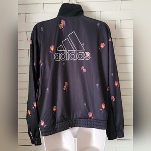 ADIDAS GAME DAY FLORAL JACKET SIZE M
